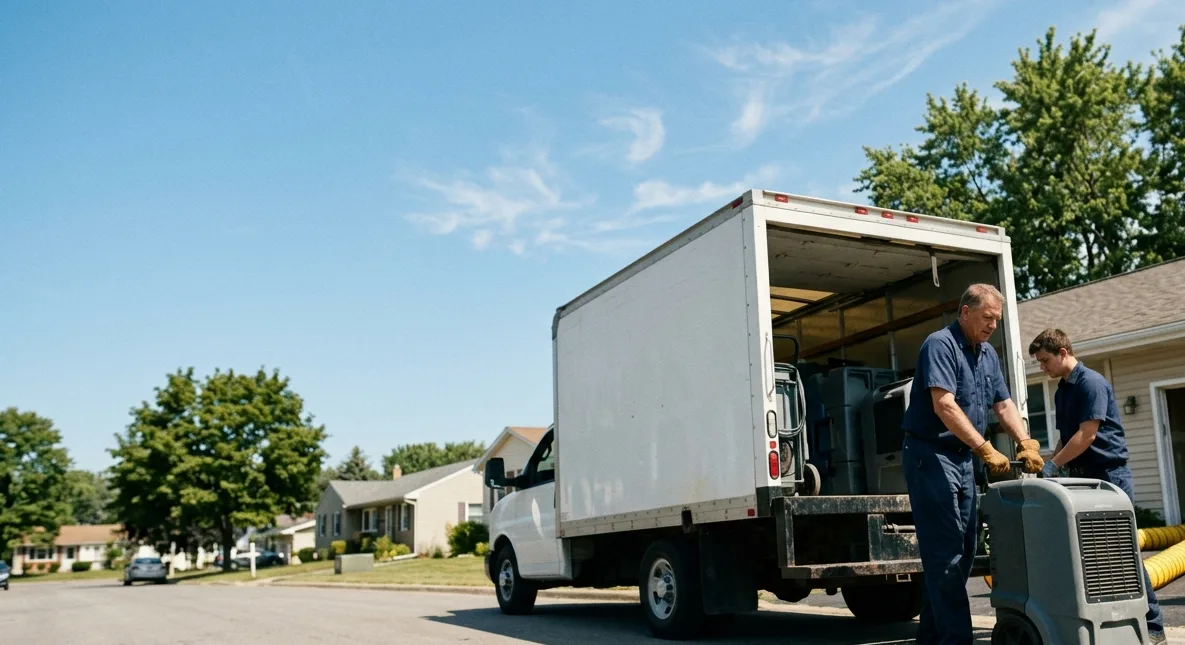 Water Damage Cleanup in Davenport, IA near me